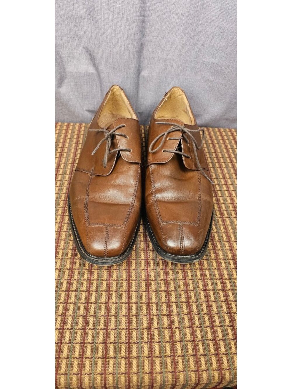 Florsheim Mens Brown Leather Oxford Dress Shoes Premium Quality